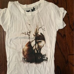 Vintage Element tee with Fox Graphic